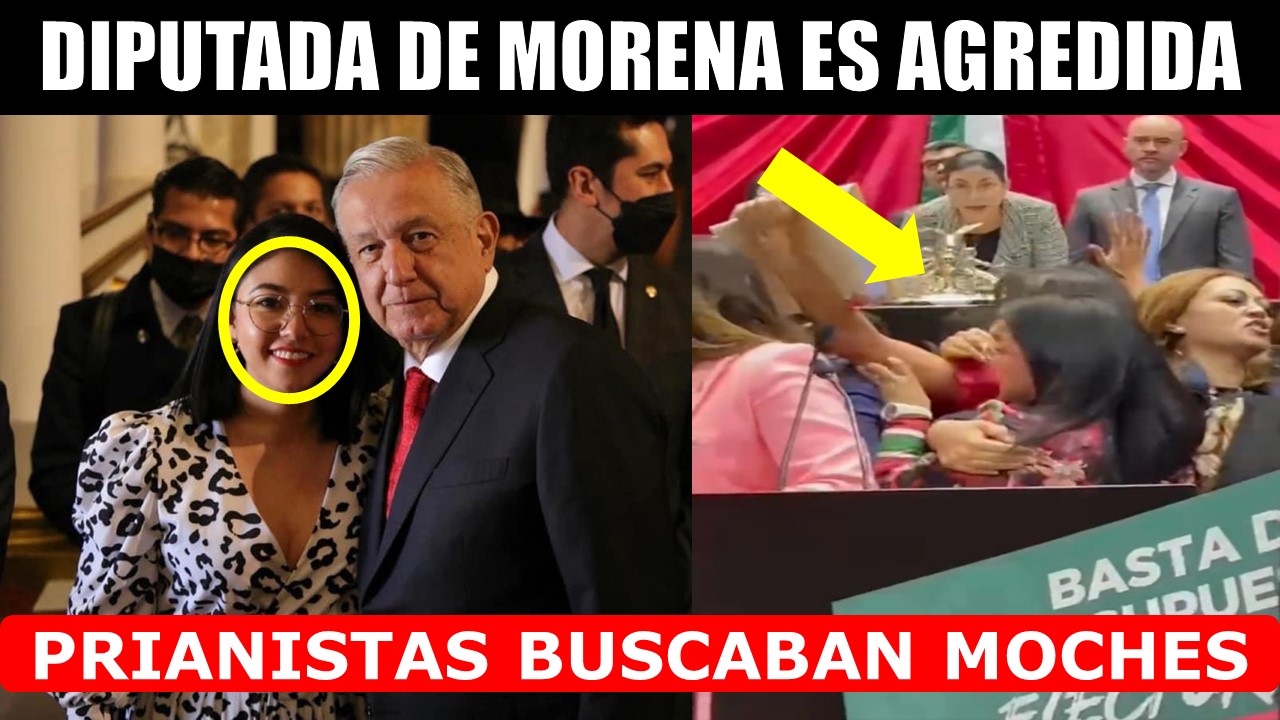 PRIANRD agrede fsicamente a diputada de MORENA